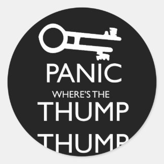 Panic Runt Klistermärke