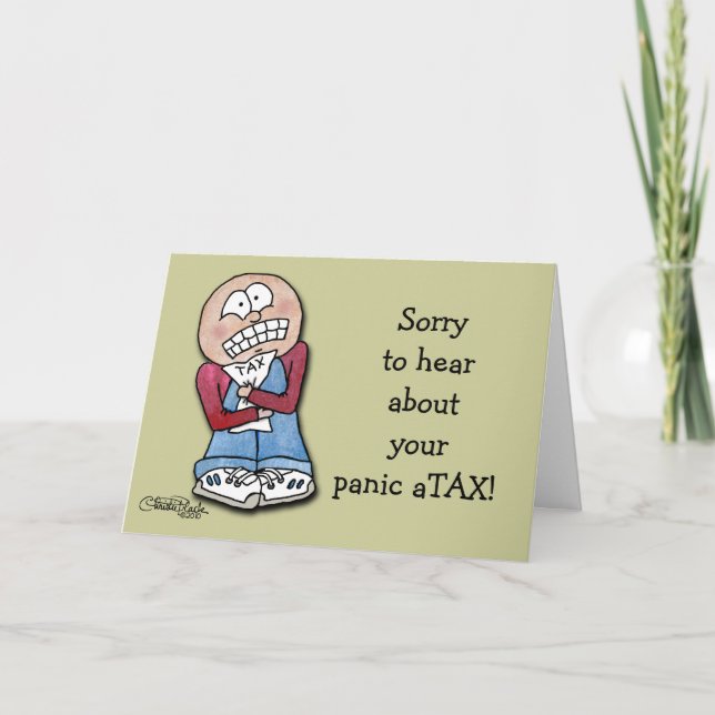 Panic TAX! Kort (Framsida)