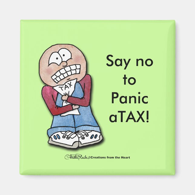 Panic TAX! Magnet (Framsidan)
