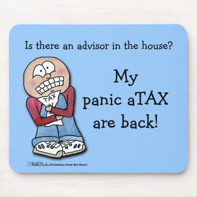 Panic TAX! Musmatta (Framsidan)