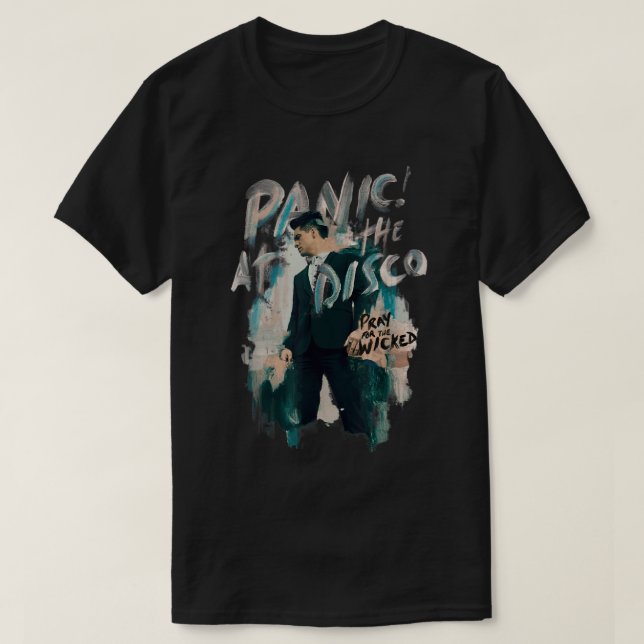 Panic vid dico Paint Album Tee (Design framsida)
