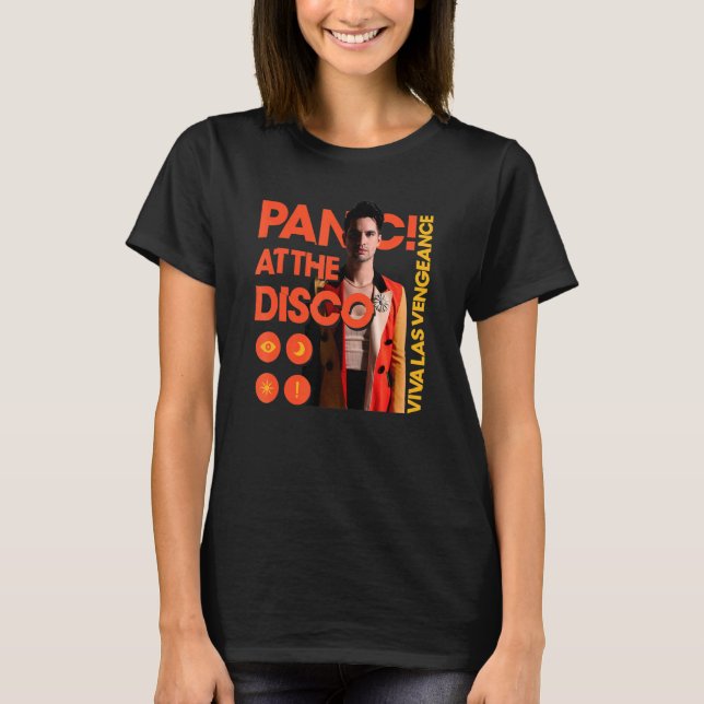 Panic! Vid Disco - VLV-foto T Shirt (Framsida)