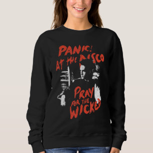 Panic vid discodisken för den sjuka t shirt