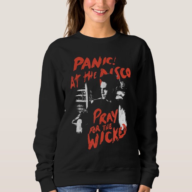 Panic vid discodisken för den sjuka t shirt (Framsida)