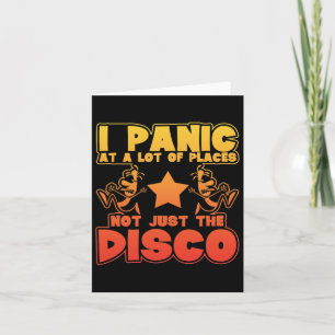 Panic vid en massa Ställe. Inte bara Disco Kort