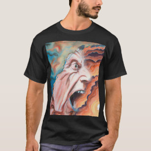 Panic Vinkarare Oljemålning T Shirt
