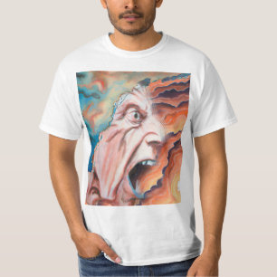 Panic Vinkarare Oljemålning T Shirt