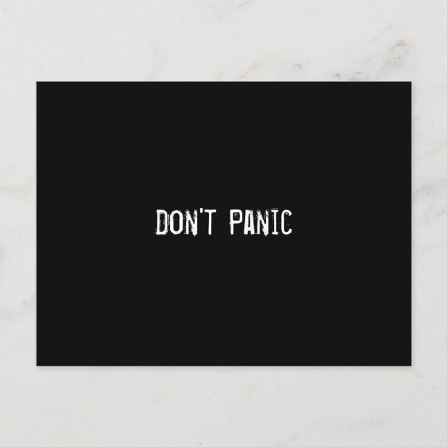 Panic Vykort (Framsida)