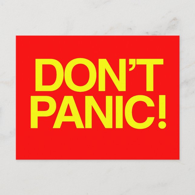 Panic Vykort (Framsida)