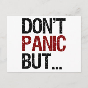 Panic Vykort