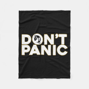 Panicera inte 42 Vintage Shirts Svart Uni-vuxna Sm Fleecefilt