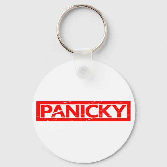 Panicky Frimärke Nyckelring (Framsida)