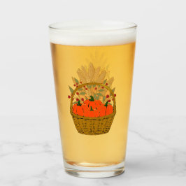 🎃 Panier de Citrouilles et Blé d'Automne Glaskopp