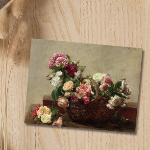 Panier de Ro - Henri Fantin-Latour Vykort
