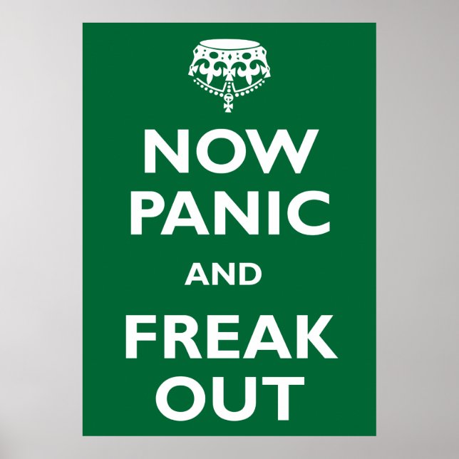 Panik och Freak ut Poster (Framsidan)