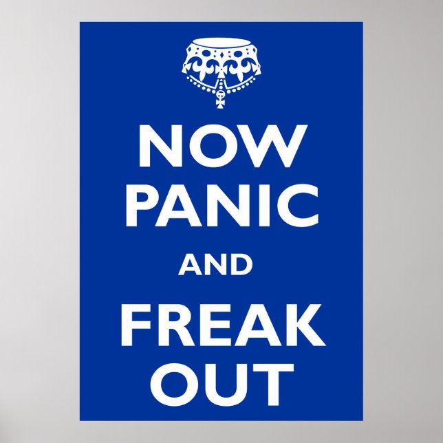 Panik och Freak ut Poster (Framsidan)
