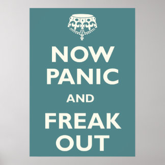 Panik och Freak ut Poster