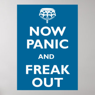 Panik och Freak ut Poster