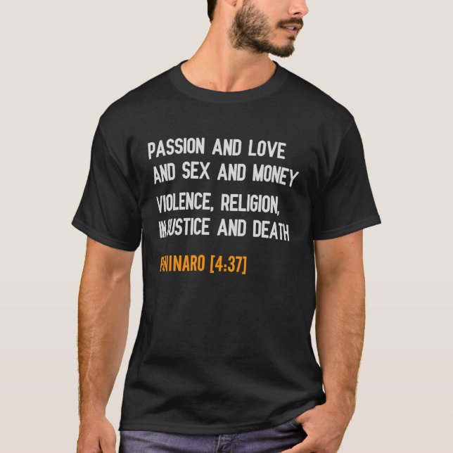Paninaro sång, 80s musik t shirt (Framsida)