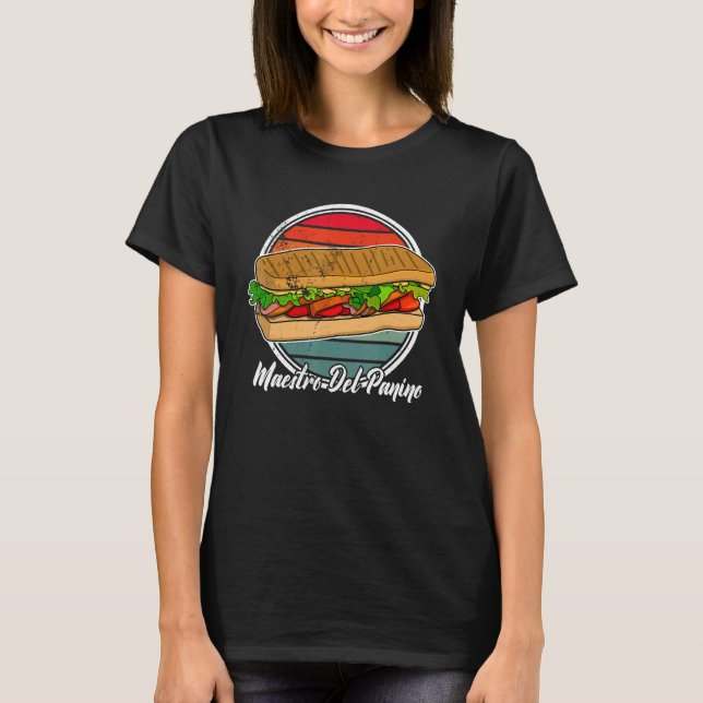 Panini Italien Italienska matpentrino kokaccia T Shirt (Framsida)