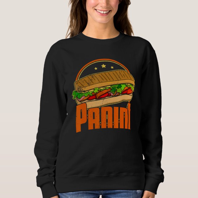 Panini Italy Italian food panino cooking focaccia  T Shirt (Framsida)