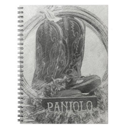 Paniolo Cowboy Anteckningsbok
