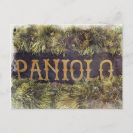 Paniolo med Lei Vykort