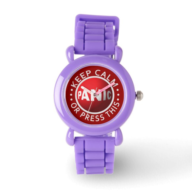 Paniska knappar armbandsur (Framsida)