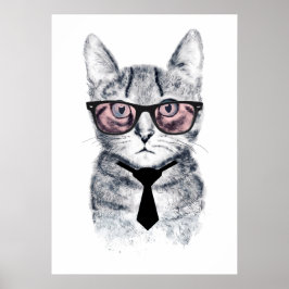 Panka's Smart Cat Poster