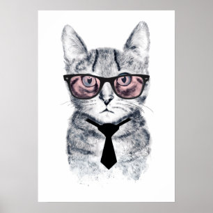 Pankas smart katt poster