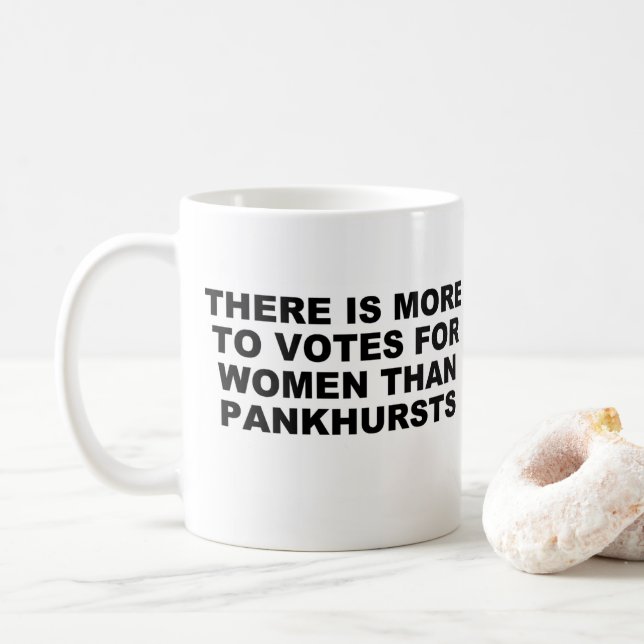 Pankhurst Mugg (Med munk)