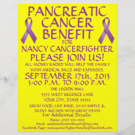 Pankreascancer Benefit Flyer