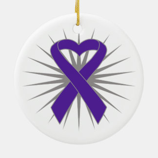 Pankreatisk cancer Hjärtat Julgransprydnad Keramik