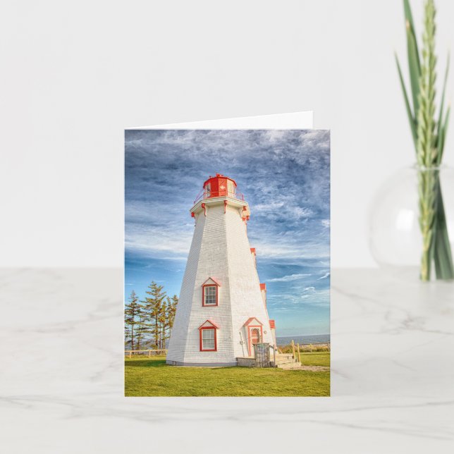 Panmure Island Lighthouse Kort (Framsida)
