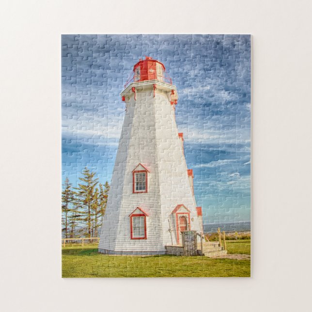 Panmure Island Lighthouse Pussel (Vertikal)