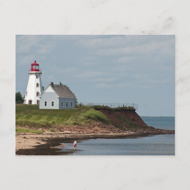 Panmure Island, Prince Edward Island. Panmure Vykort (Framsida)