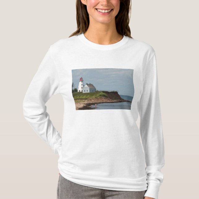 Panmure Island, Prince Edward Island. Panorering T Shirt (Framsida)