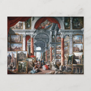 Pannini - Det moderna Romets åsiktsgalleri Vykort