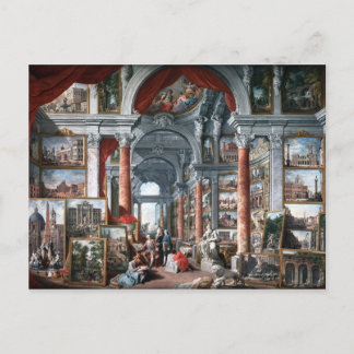 Pannini - Det moderna Romets åsiktsgalleri Vykort