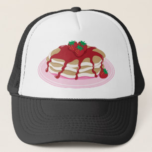 Pannkakajordgubbe Truckerkeps