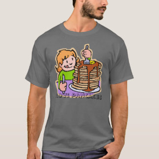 Pannkakan älskar jag pannkakor tee shirt