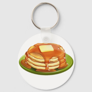 Pannkakor Keychain Nyckelring
