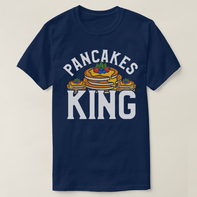 Pannkakor Kung T Shirt (Design framsida)