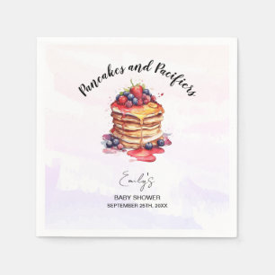 Pannkakor och Nappflaskor Brunch Babykalas Pappersservett