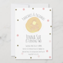 Pannkakor och Pyjamas Soverover Girls Konfetti 