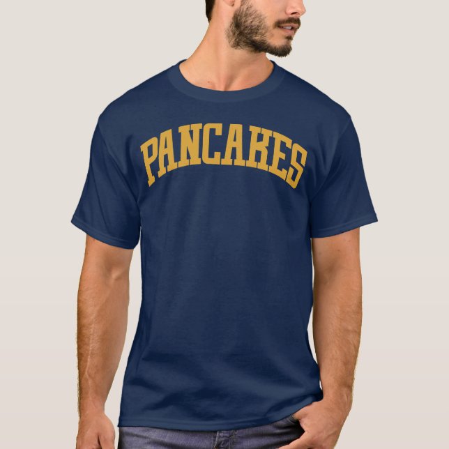Pannkakor (på begäran) t shirt (Framsida)
