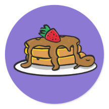 Pannkaksödlor dekal