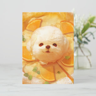 Pannkaksparty: Smile Dog Glass Inbjudningar