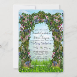 Pannor, honungssuckles & Hummingbird Inbjudningar