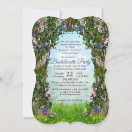 Pannor, honungssuckles & Hummingbird Inbjudningar